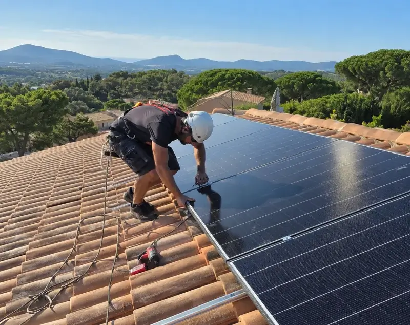 Installateur panneaux solaires Baracé — pose photovoltaïque sur toiture